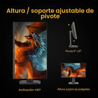 INNOCN 24.5" 2K QHD 2560x1440P 240Hz Mini Monitor LED para juegos,...