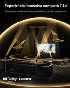 ULTIMEA Skywave X70 Sistema de Sonido Surround Inalámbrico Profesional 7.1.4ch