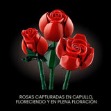LEGO Botanicals - Ramo de rosas artificiales juego de