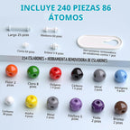 Kit de modelo molecular, juego de estructura de química orgánica