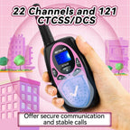 Retevis RT628 Walkie Talkies para niños, juguetes para niños de 6 a...