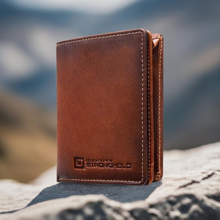 ID Stronghold Waltlet - Cartera plegable con bloqueo RFID para homb...