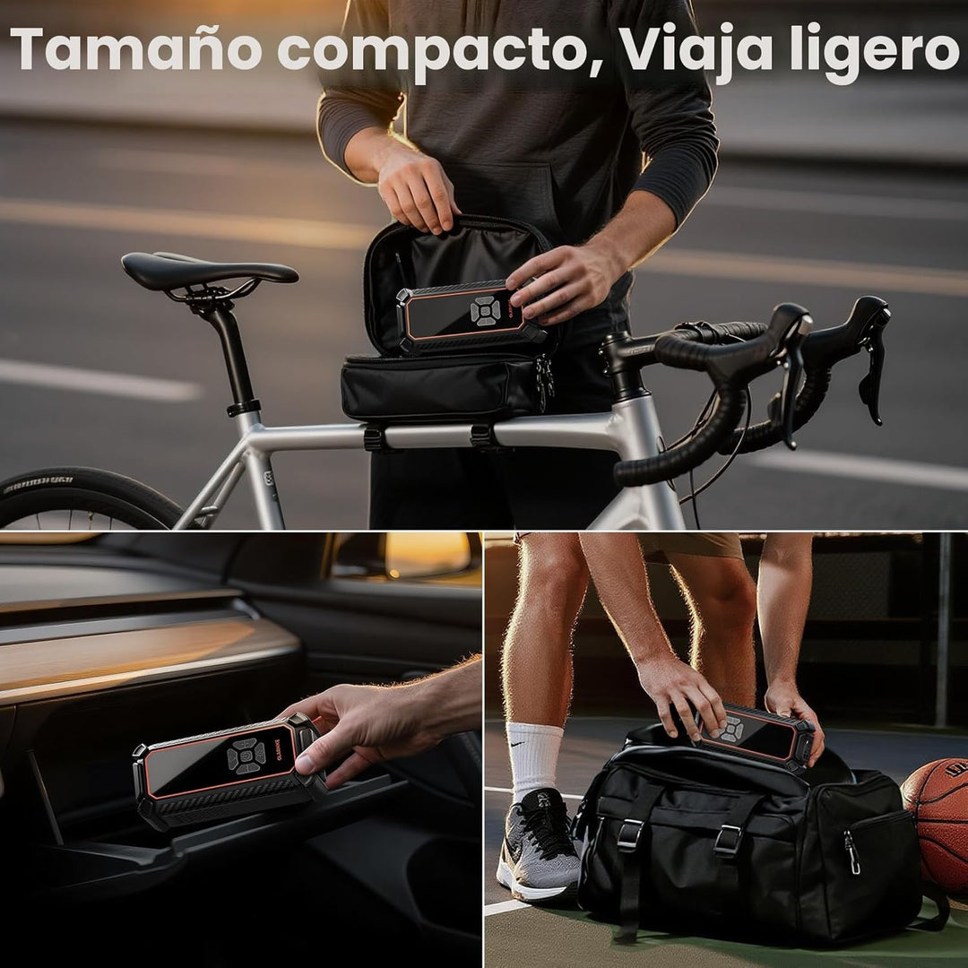 OlarHike Compresor de aire portátil para inflador de neumáticos, 15...