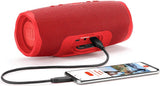 JBL Charge 4 - Altavoz Bluetooth portátil impermeable - Rojo