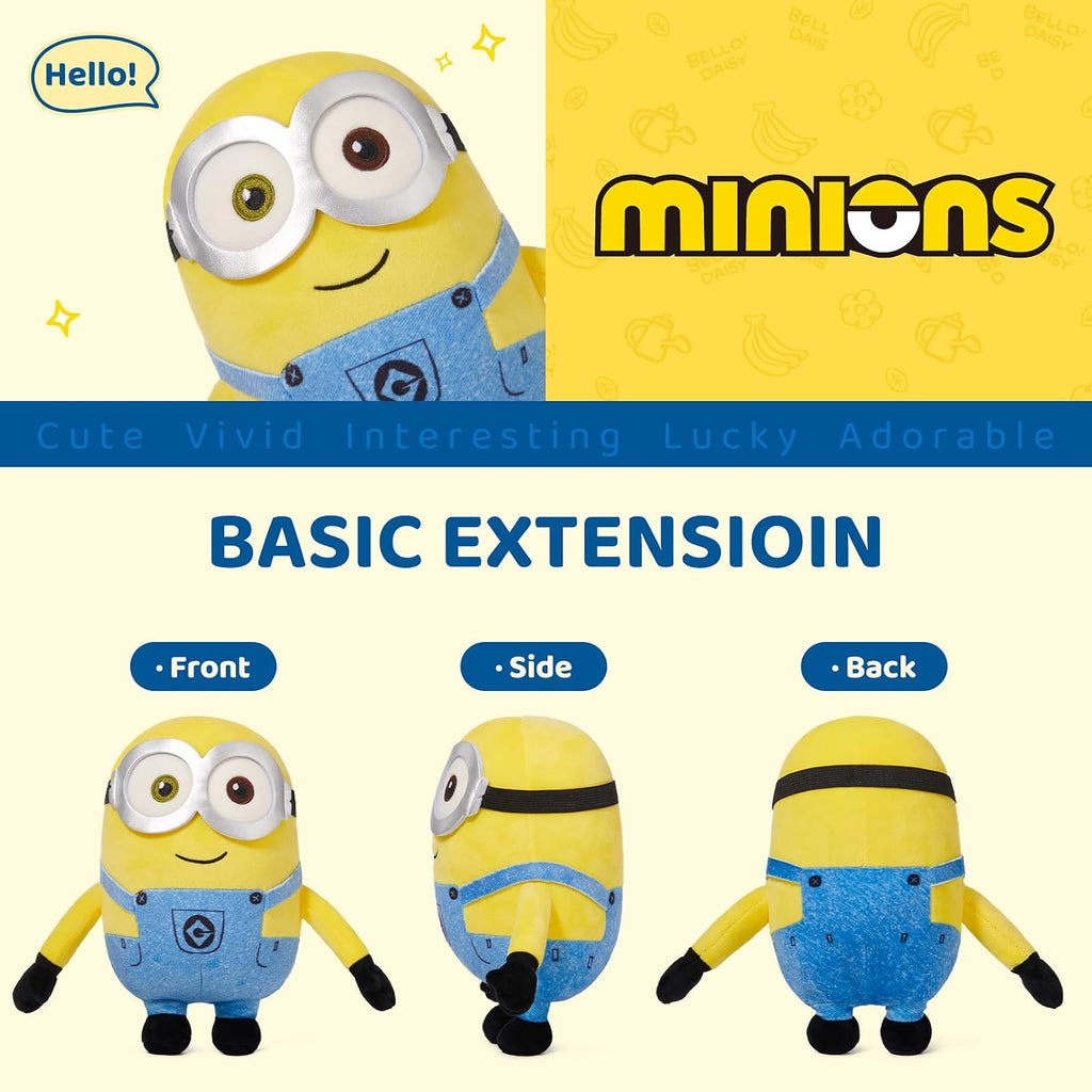 MINISO Animales de Peluche Minions, Bob de 8 pulgadas