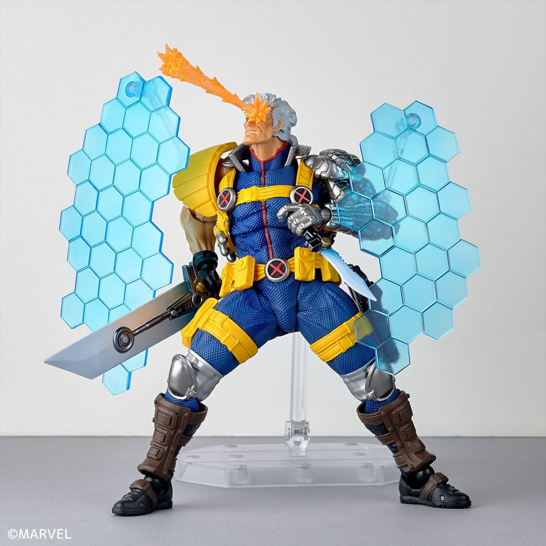 Kaiyodo Revoltech Amazing Yamaguchi X-Men Cable versión 1.5, altura...
