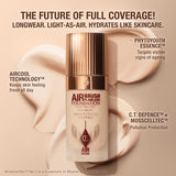 Charlotte Tilbury - Base Líquida Airbrush Flawless de Acabado Mate...