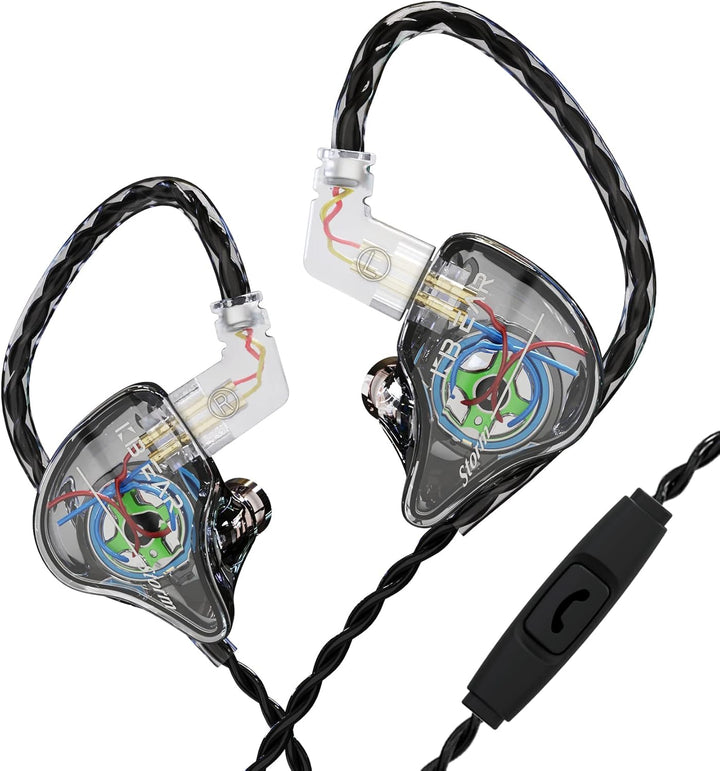 YINYOO KBEAR Storm - Auriculares intrauditivos profesionales para m...