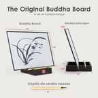 Buddha Board – La tabla original de pintura con agua para la atención plena y la creatividad – Regalo único para artistas, adultos y niños – Artículos de arte zen sin desorden
