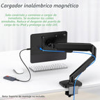 Soporte VESA para iPad Pro de 13 pulgadas con panel de carga magnético