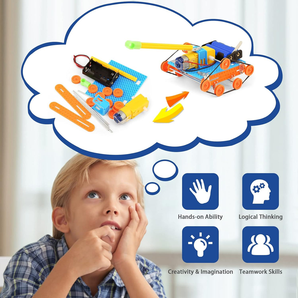 Kits de STEM para niños manualidades 6-8 8-12 regalos para