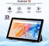 Tablet Android 15, 10 pulgadas 12 GB RAM+64 GB ROM\/1 TB (máx.), ta...