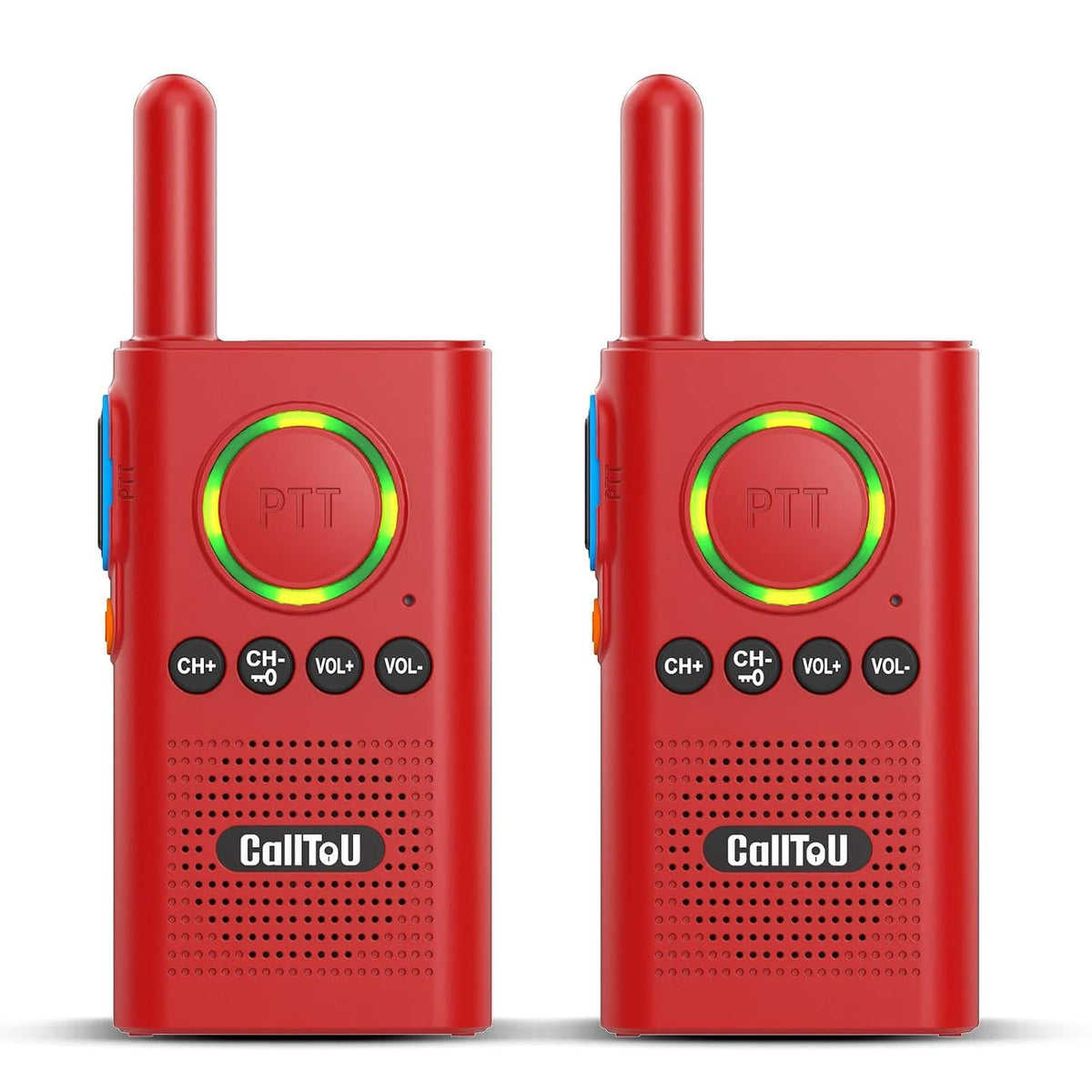 CallToU Intercomunicador de 2 vías para monitoreo de ancianos, rojo