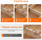Lifewit Divisores de Cajón Taller de 5 pulgadas, Organizadores de Cajón Profundo Ajustables