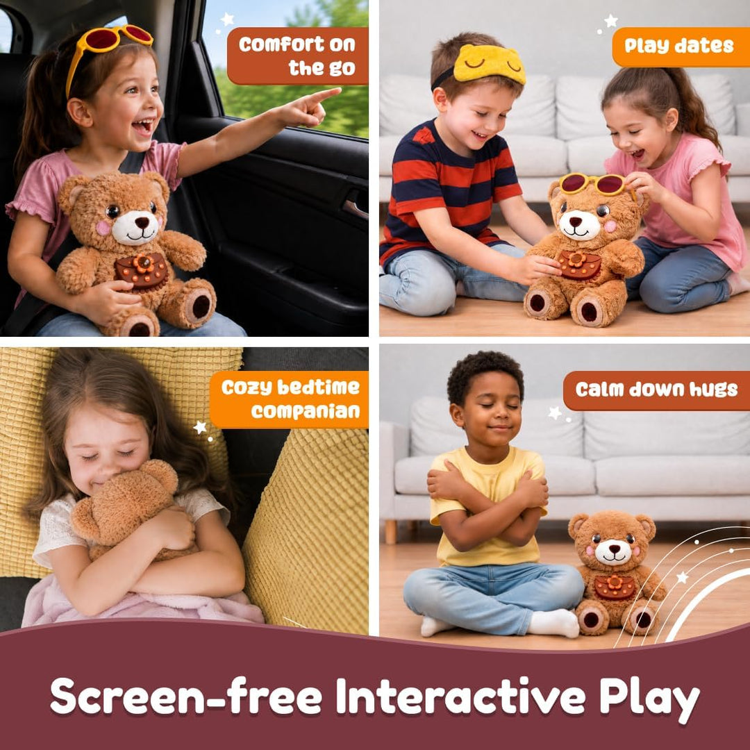 Lovabies Guffy by PlayShifu | Juguete de peluche interactivo para n...