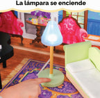 Lámpara Mi casa de muñecas con muebles, de KidKraft