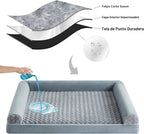 Cama ortopédica lavable para perros mayores para un sueño cómodo