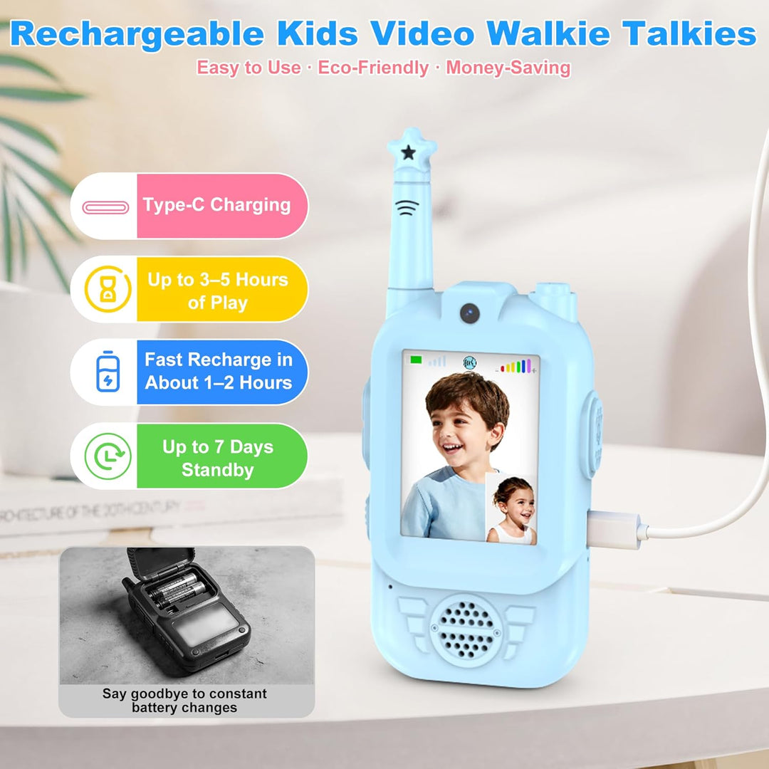 Walkie Talkies en video para niños