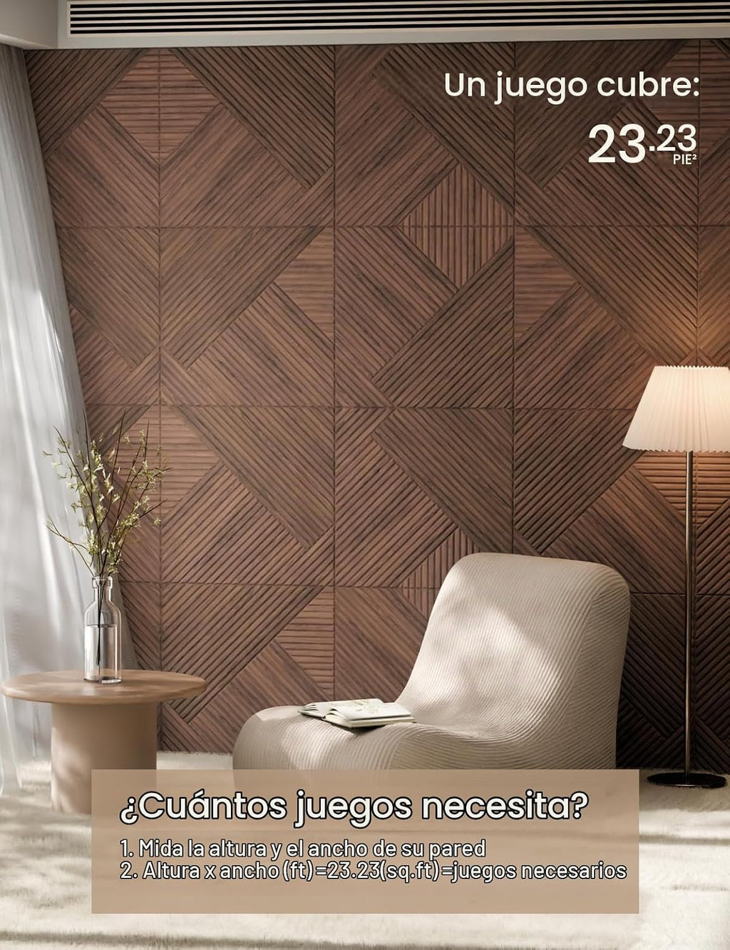 Paquete de 6 tablones de anuncios de fieltro, nogal diamante