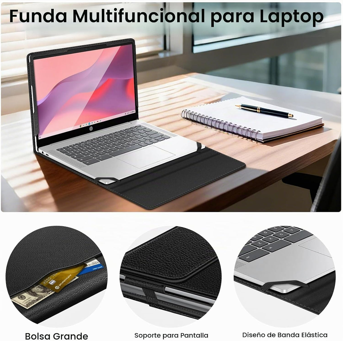 Fintie Funda protectora para HP 14-ee de 14 pulgadas, Lenovo IdeaPa...