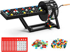 Juego de bingo profesional de lujo, juegos de bingo de mesa para adultos para grupos grandes, bolsa de almacenamiento para fiestas de adultos, noche de juegos, comunidad y familia