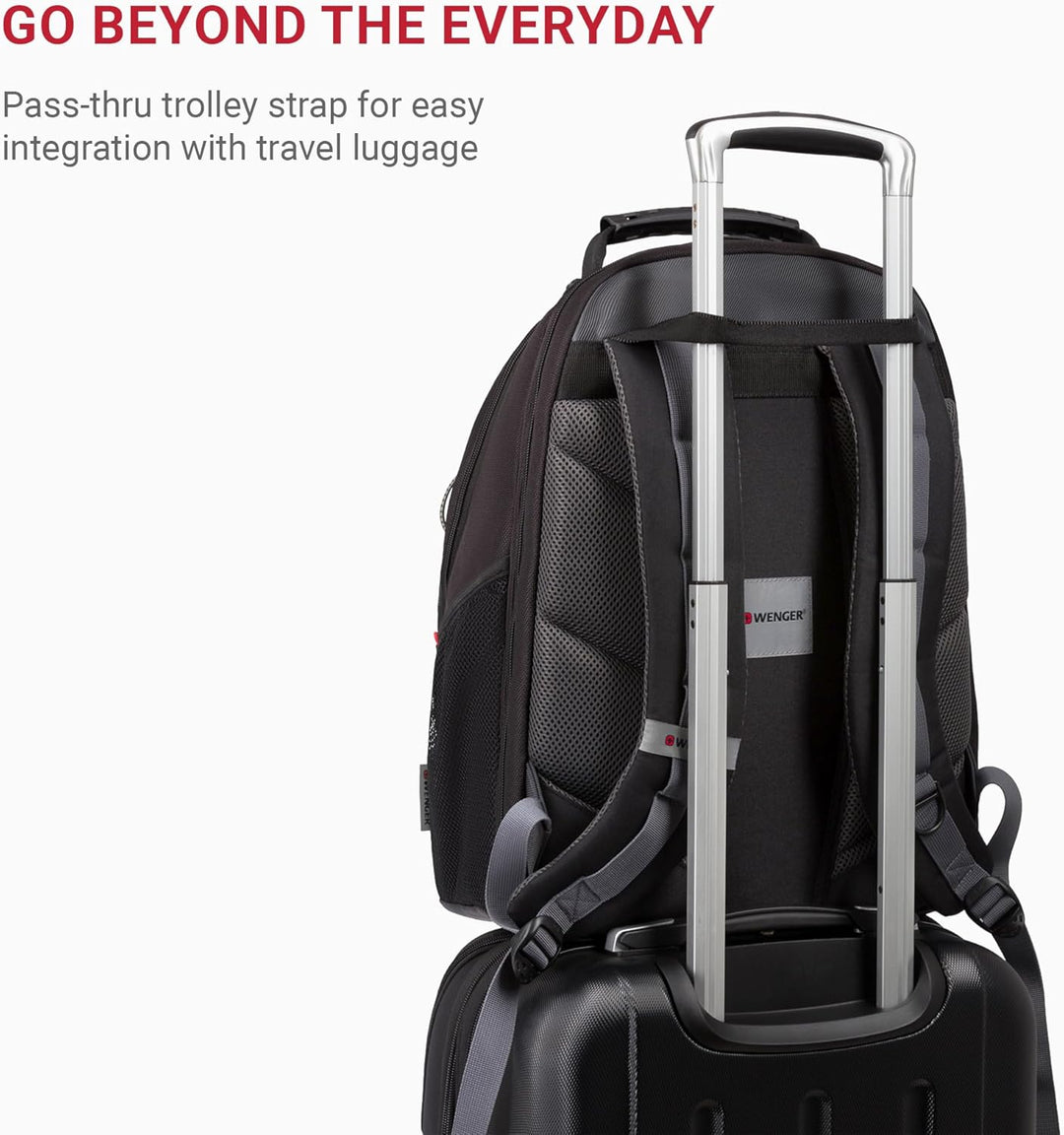 Equipaje Wenger Maxxum, Negro \/Gris