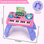 Baby DJ Table - Piano musical para niños pequeños con música y