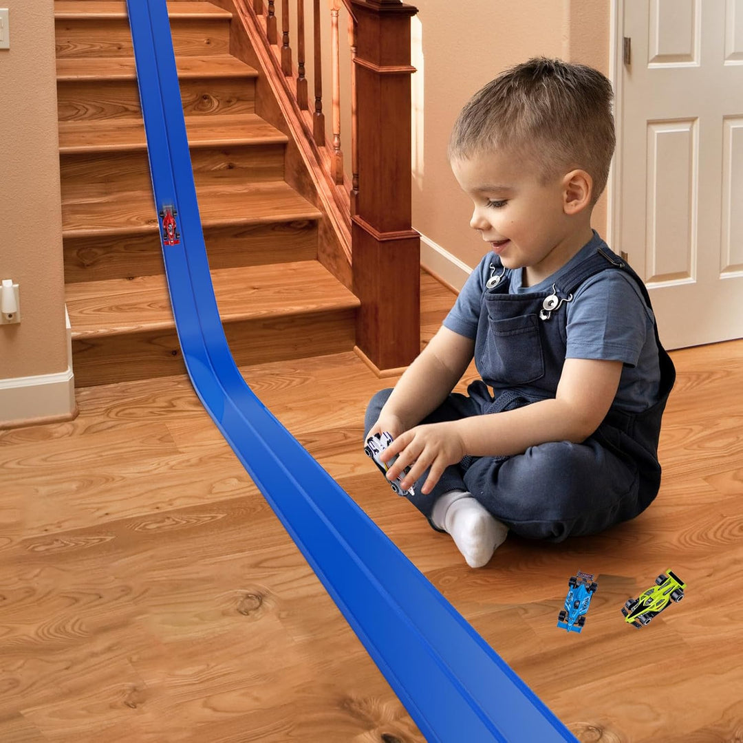 Pista de carreras flexible de 15 pies para niños pista de