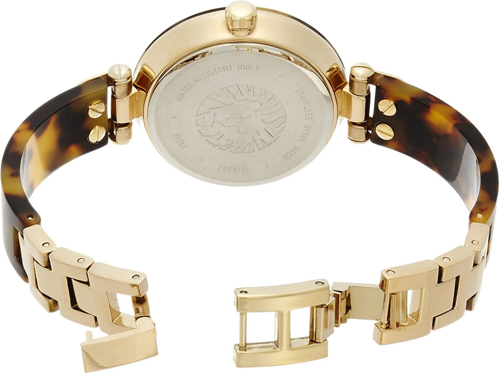 Anne Klein Reloj de pulsera de resina para mujer