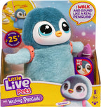Little Live Pets Walking Penguin My Pet Waddles, pingüino de peluch...