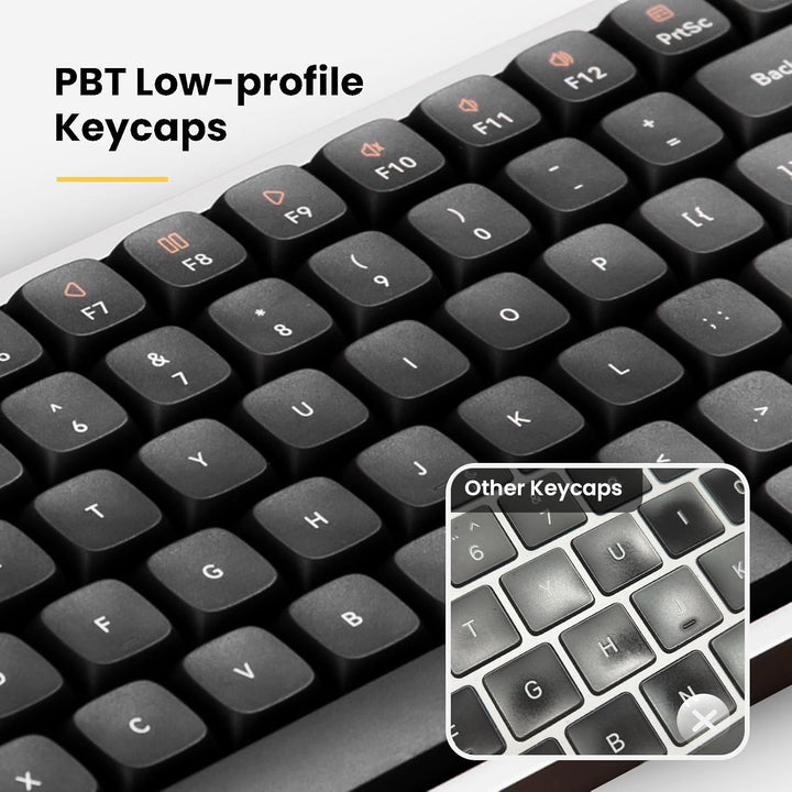 LOFREE Flow84 Teclado mecánico de perfil bajo, teclados inalámbrico...