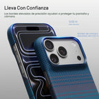 pitaka Funda para iPhone 18 Pro de 6.3" con sensación sin funda, medianoche