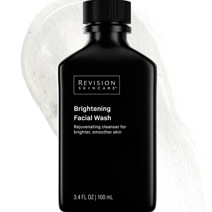 Revision Skincare Brightening Facial Wash, limpiador facial exfolia...