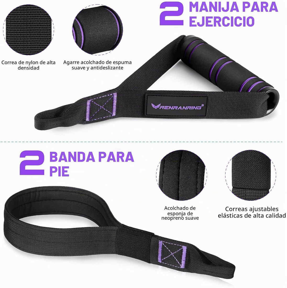 Kit de Barra de Pilates con Bandas de Resistencia, Equipo de Entrenamiento Pilates para Mujeres
