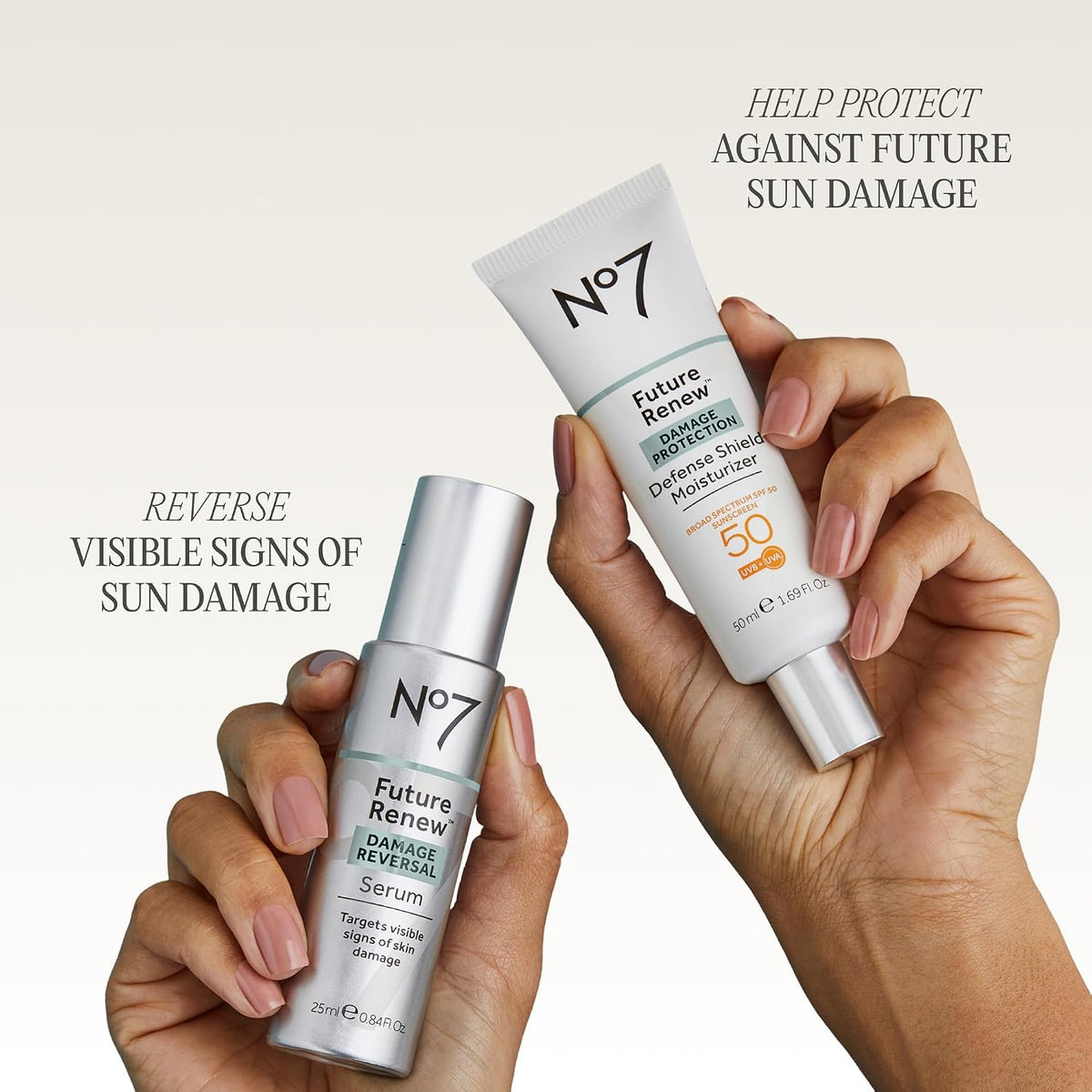 No7 Future Renew Defense Shield - Hidratante facial sin aceite y pr...