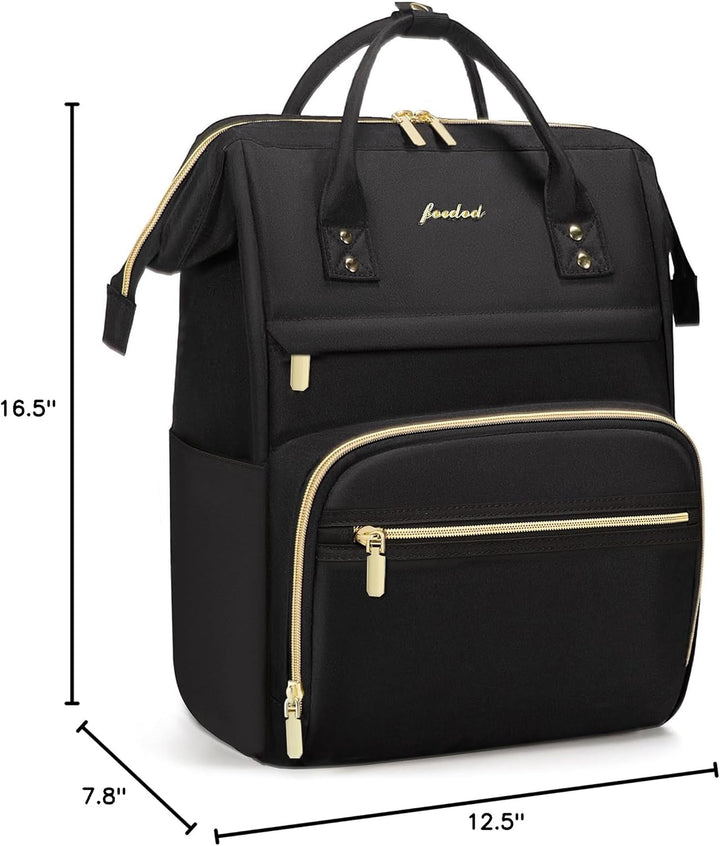 Focdod Mochila para Laptop para Mujer, Bolsas para Profesores: Moch...