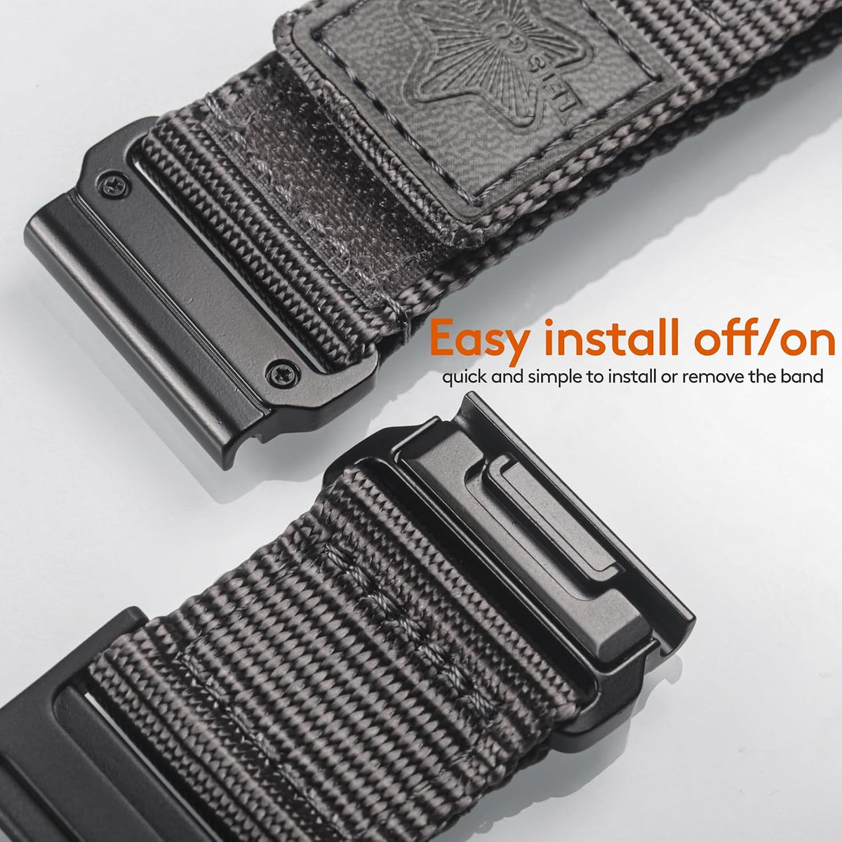 Correa de reloj QuickFit de nailon para Garmin Fenix, Epix, Instinct