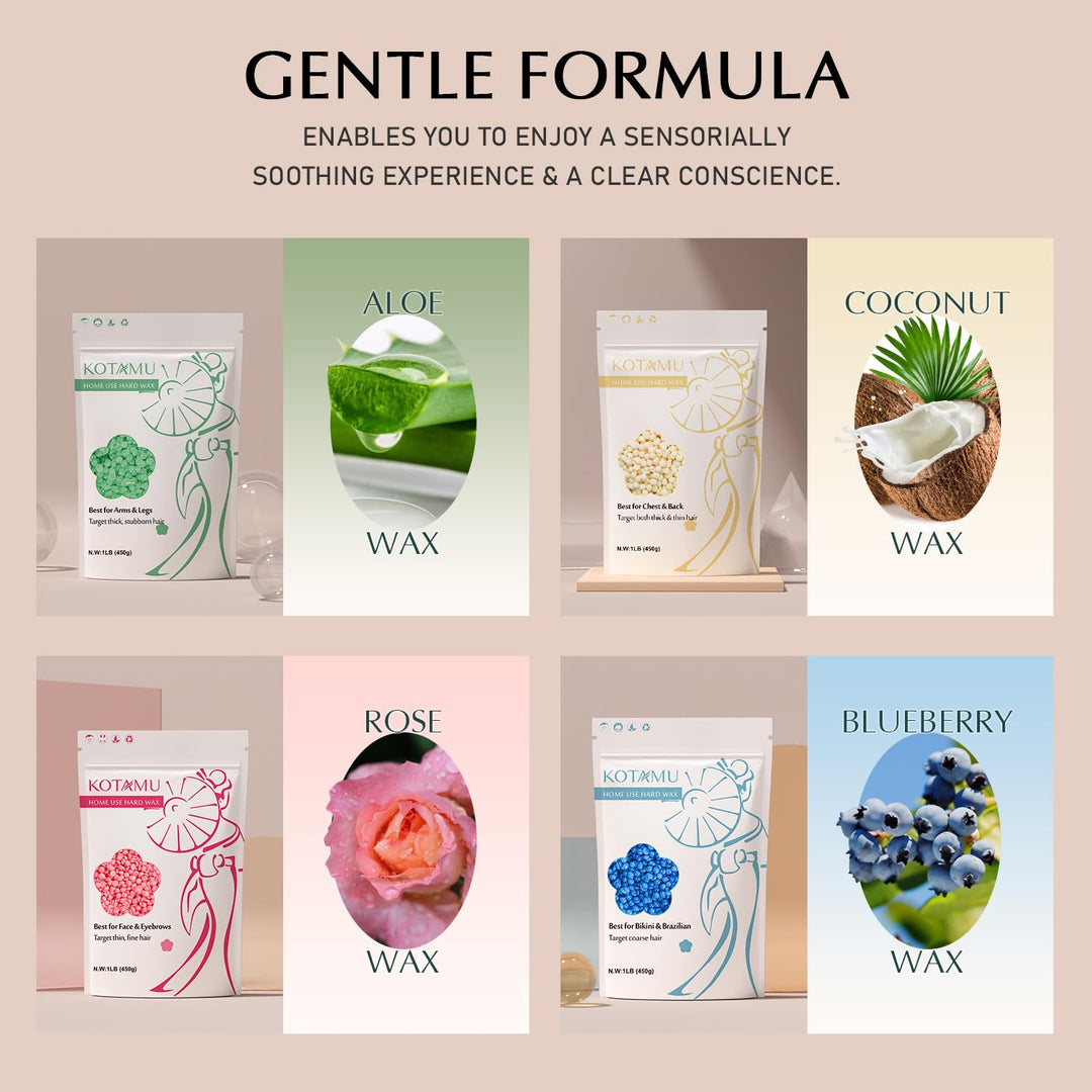 KOTAMU Kit de depilación para mujeres-10