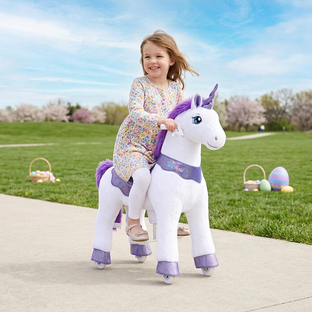 PonyCycle Unicorn para montar con freno, juguete interactivo modelo...