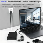 Cargador de punta delgada de 230 W para Lenovo Legion 5 7 5P C7 S7 ADL230NLC3A