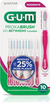 GUM Proxabrush Go-Betweens - Moderado - Cepillos interdentales - Pa...