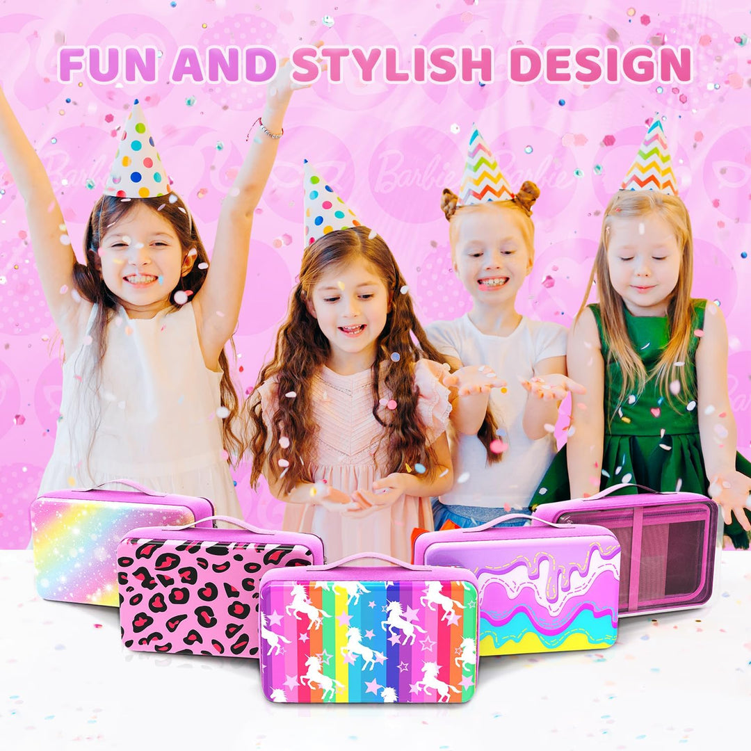 LININYHAO Elegante estuche de viaje para muñecas de moda de 12 pulg...