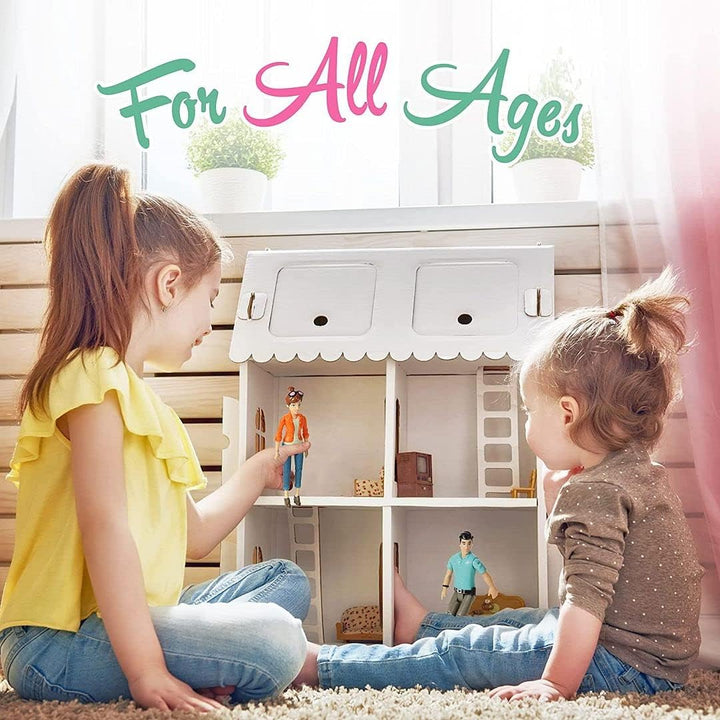Beverly Hills Doll Collection TM Sweet Li'l Family Dollhouse Pe...