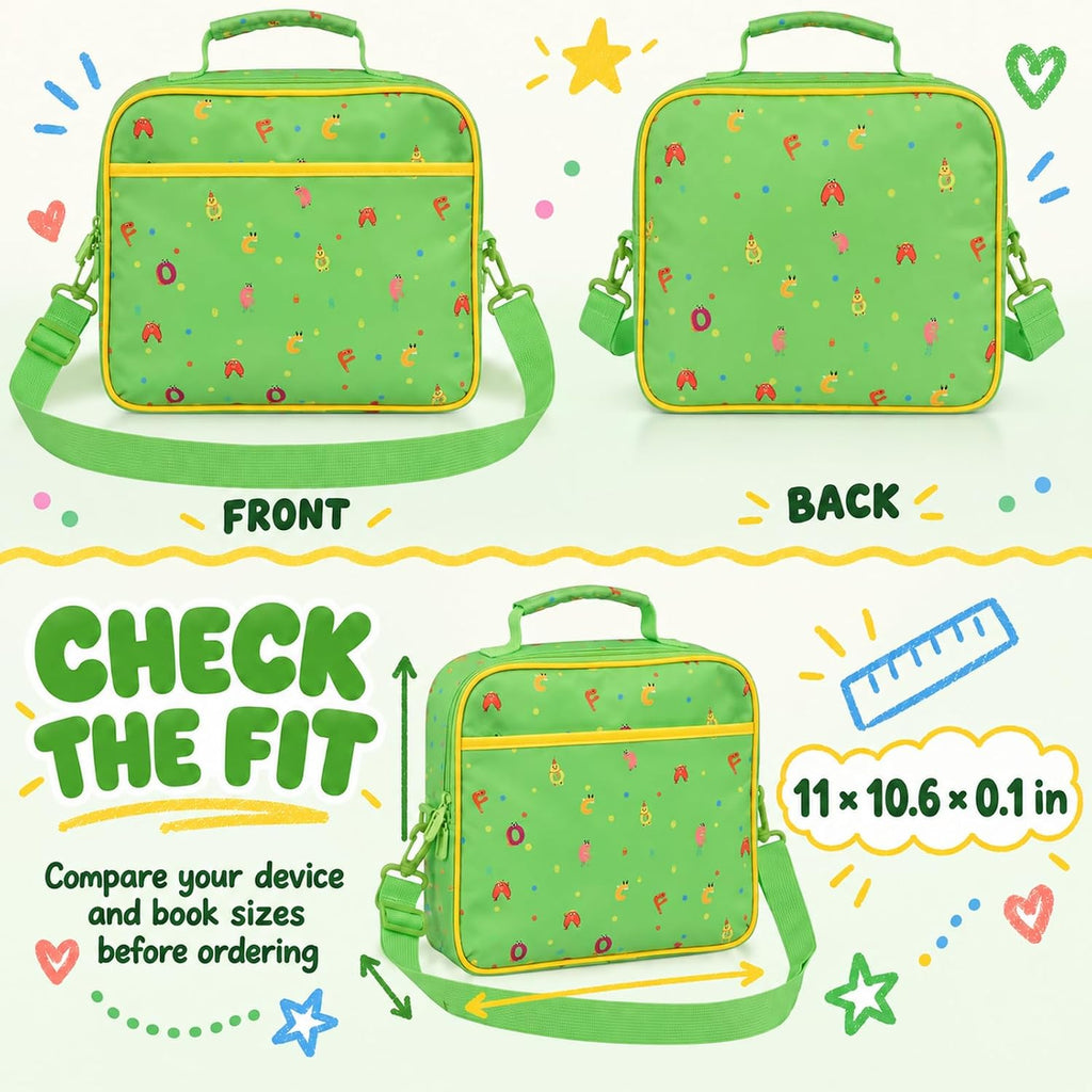 Tamnqin - Bolsa portátil compatible con sistema de aprendizaje interactivo LeapFrog LeapStart 3D, solo funda