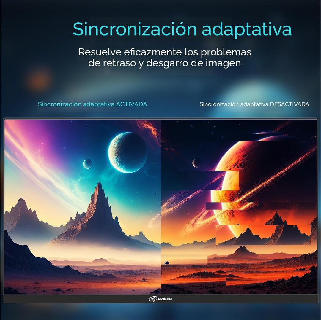 ArcticPro - Monitor Gmaing de 27 pulgadas, monitor de 300 Hz y 240...