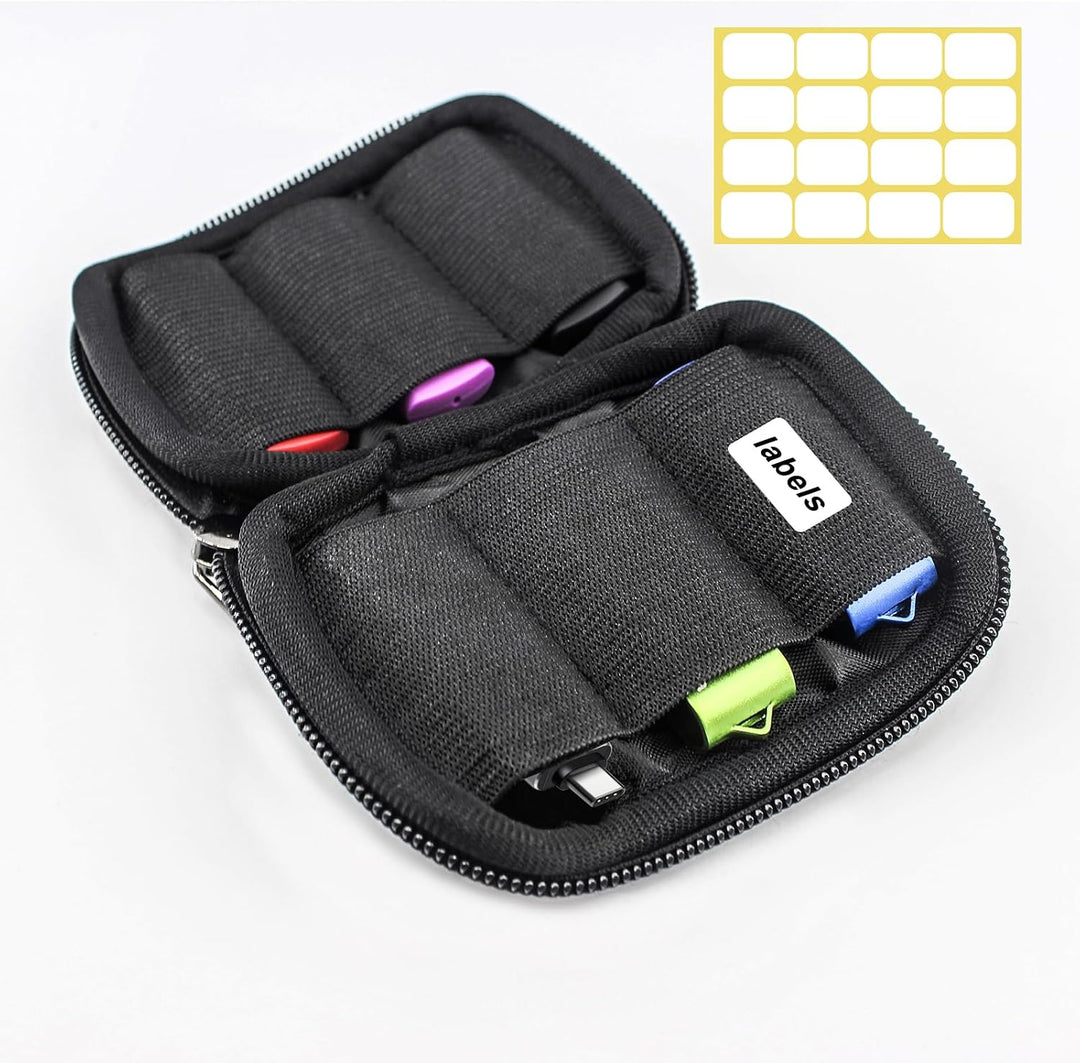 WesData Paquete de 5 unidades flash USB de 64 GB y 2 adaptadores US...