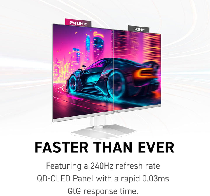 MSI MPG 321URXW QD-OLED - Monitor de computadora 32 pulgadas 3840 x...