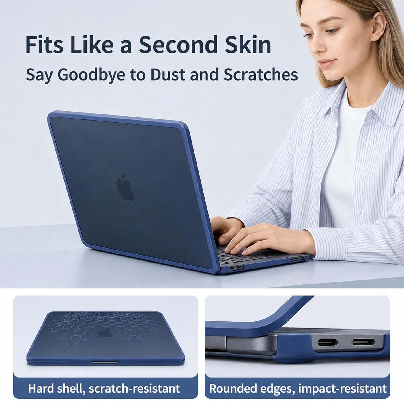 Yiodelu Juego de 3 fundas protectoras para MacBook Neo 2026 de 13 p...