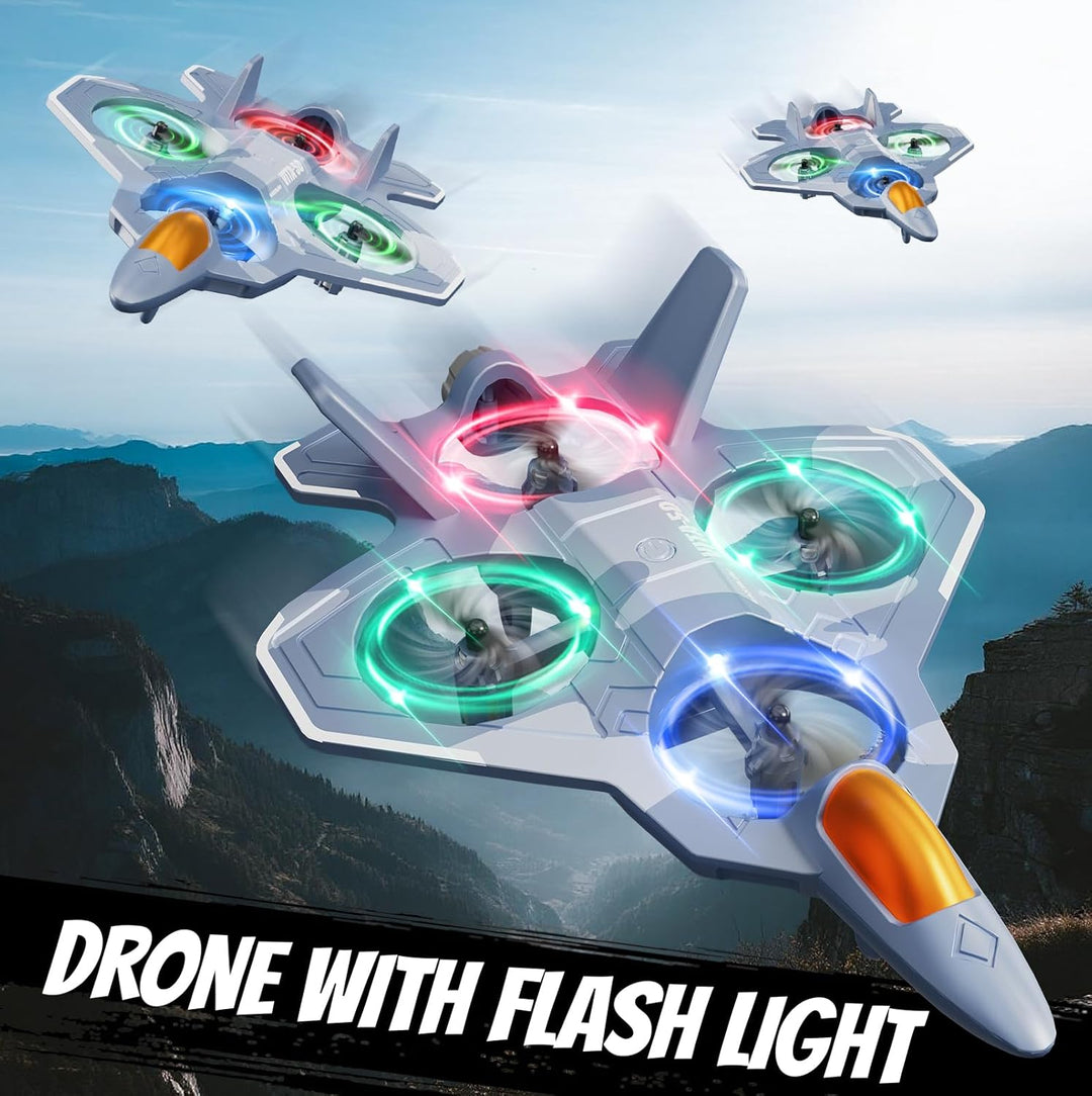 4DRC Aviones de espuma con control remoto para niños y adultos, jug...