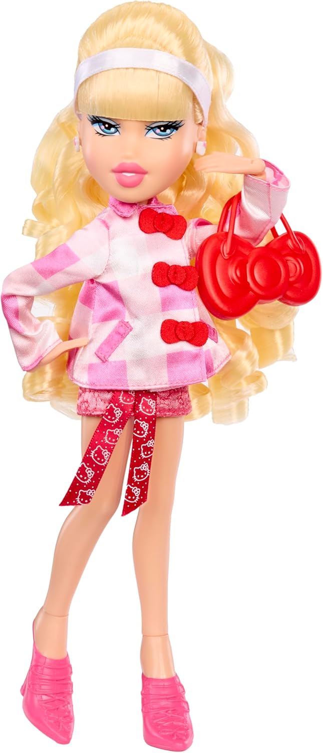 Bratz x Hello Kitty Cloe Sanrio Muñeca de moda con accesorios